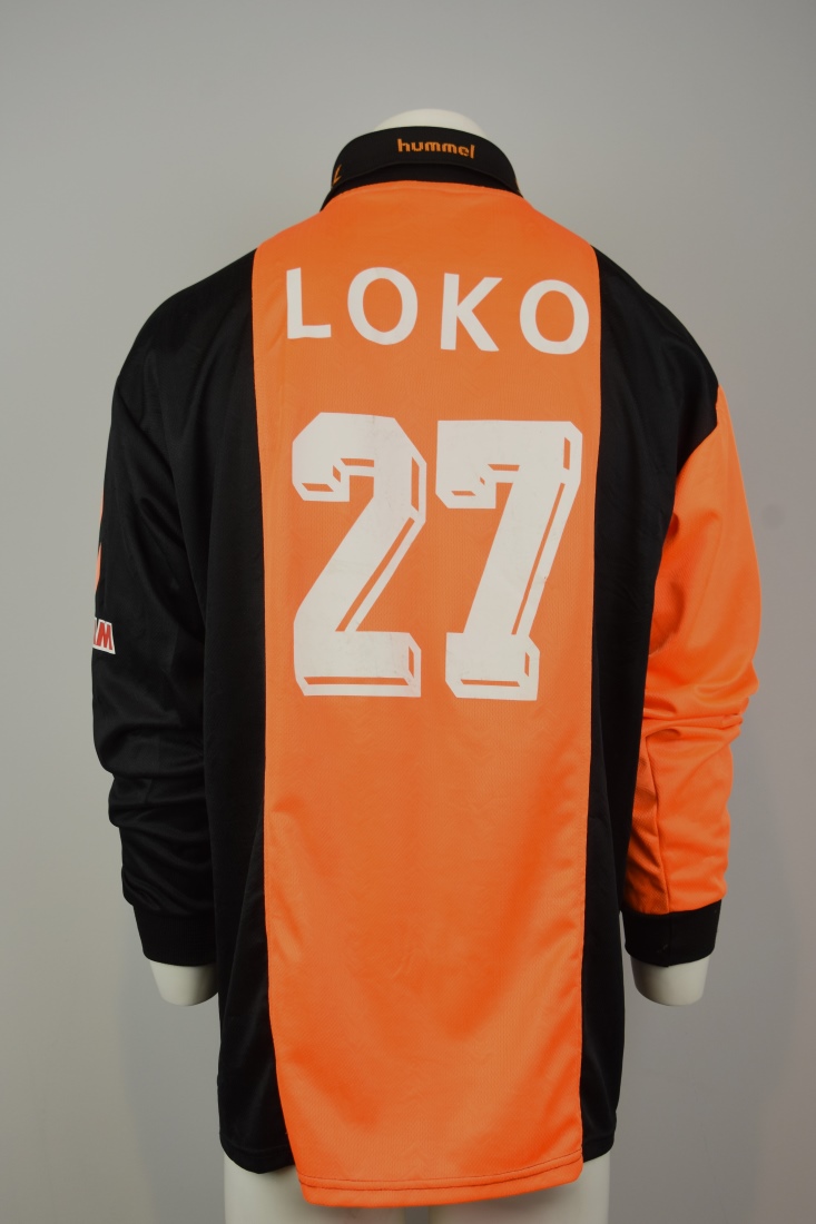 10019-Frankrijk-FC Lorient-Thuisshirt-Jean Floch-1998-1999-maatXL-achter