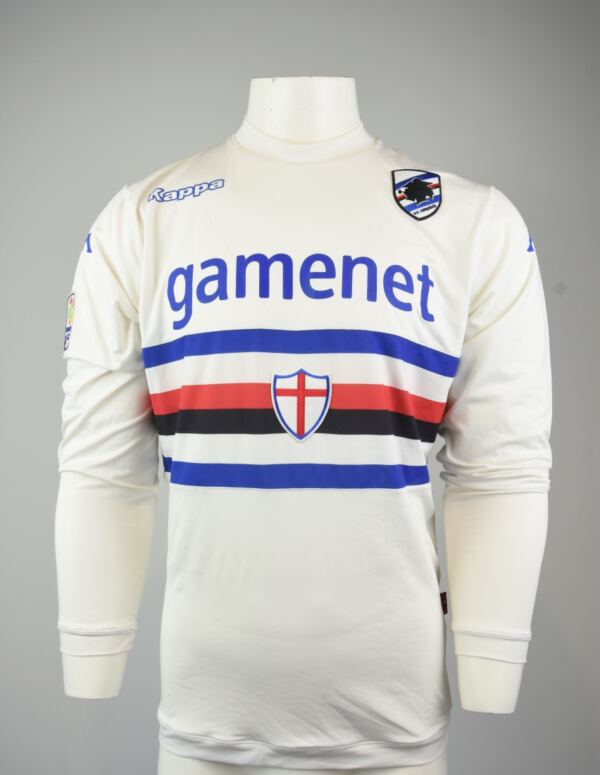 Sampdoria onder 20 (wedstrijd gedragen) Uitshirt 2013-2014 NR 9 maat - XL