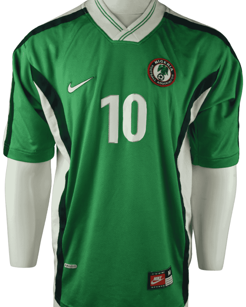 1022-Nationaal-team-Nigeria-thuisshirt-1998-2000-maatM-voor
