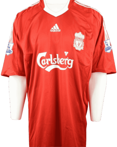 Liverpool thuisshirt 2008-2010 maat - XXL
