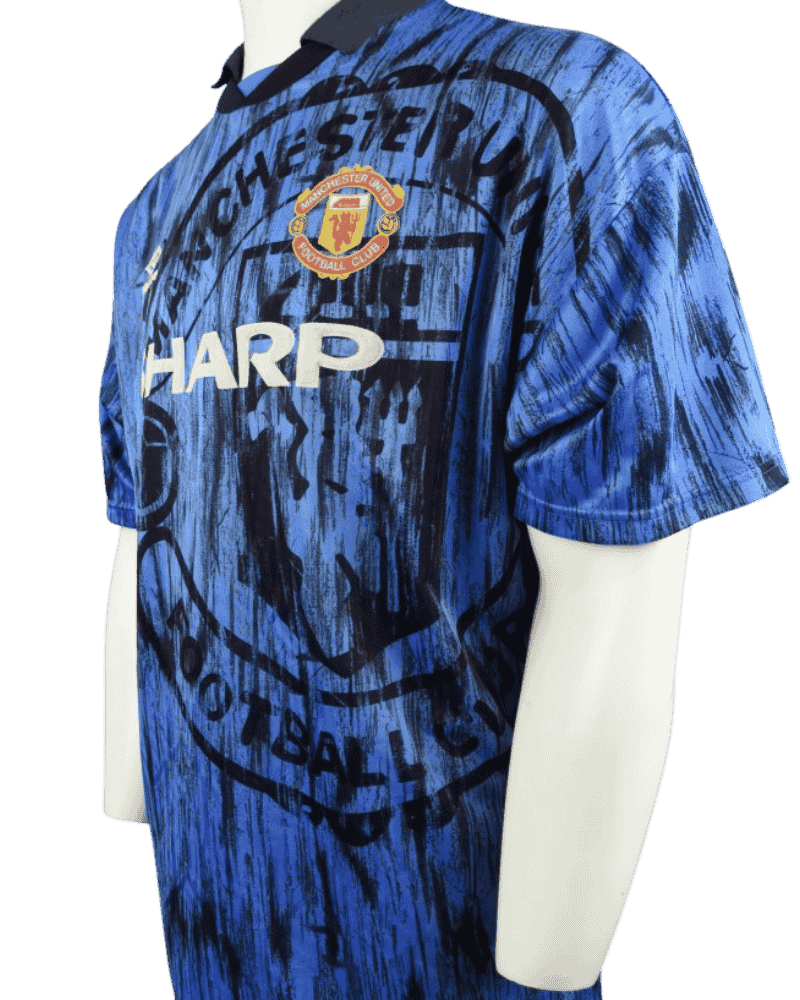 1050-Engeland-Manchester-United-Uitshirt-Sharp-1992-1993-maatXL-zij