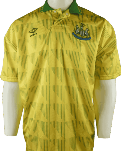Camiseta de visitante del Newcastle United 1991-1993 talla XL
