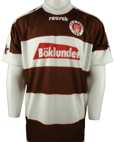 St. Pauli thuisshirt 1995-1996 maat - XL