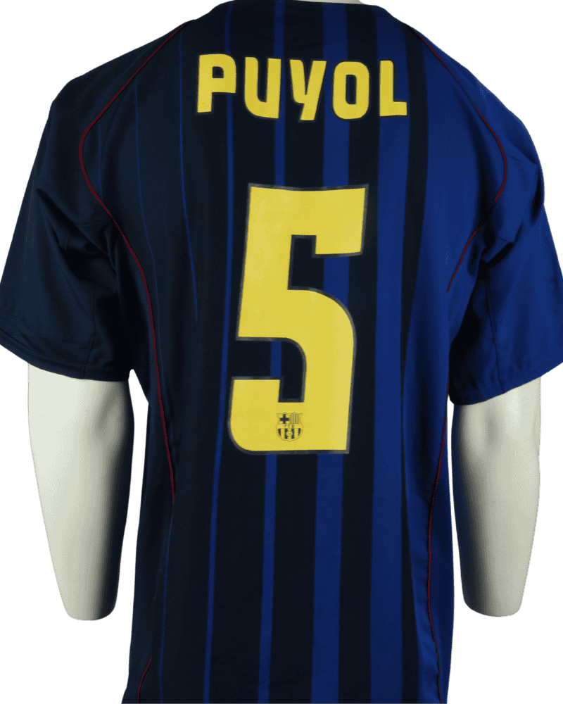 FC Barcelona derde shirt 2005-2006 Carlos Puyol maat - XL