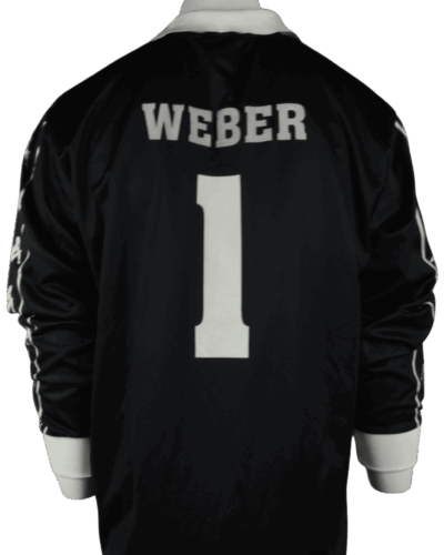 FC St. Pauli (wedstrijd gedragen) gesigneerd keepersshirt 2000-2001 Heinz Weber  maat - XL