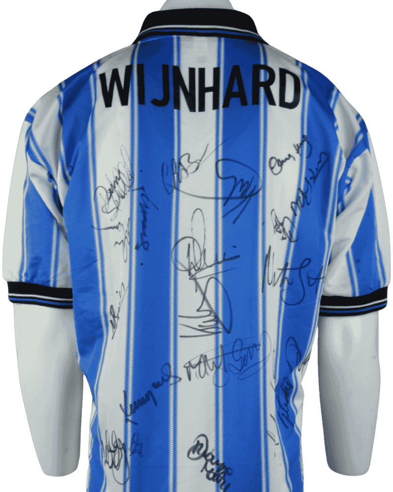 Huddersfield Town thuisshirt 1999-2001 Clyde Wijnhard maat- L