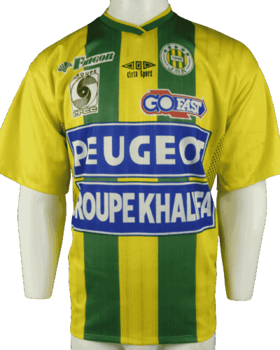 JS Kabylie Thuisshirt 2001-2002 rugnummer 8 Maat - XL