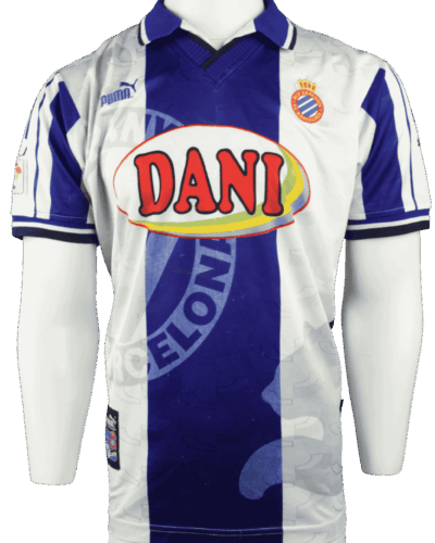 Espanyol thuisshirt 1997-1998 maat - XL