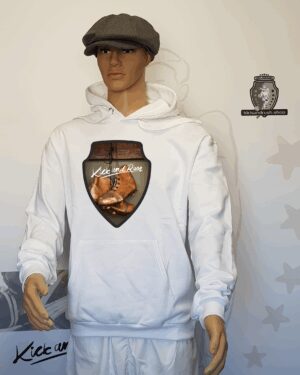 Hoodie Kicksen wit