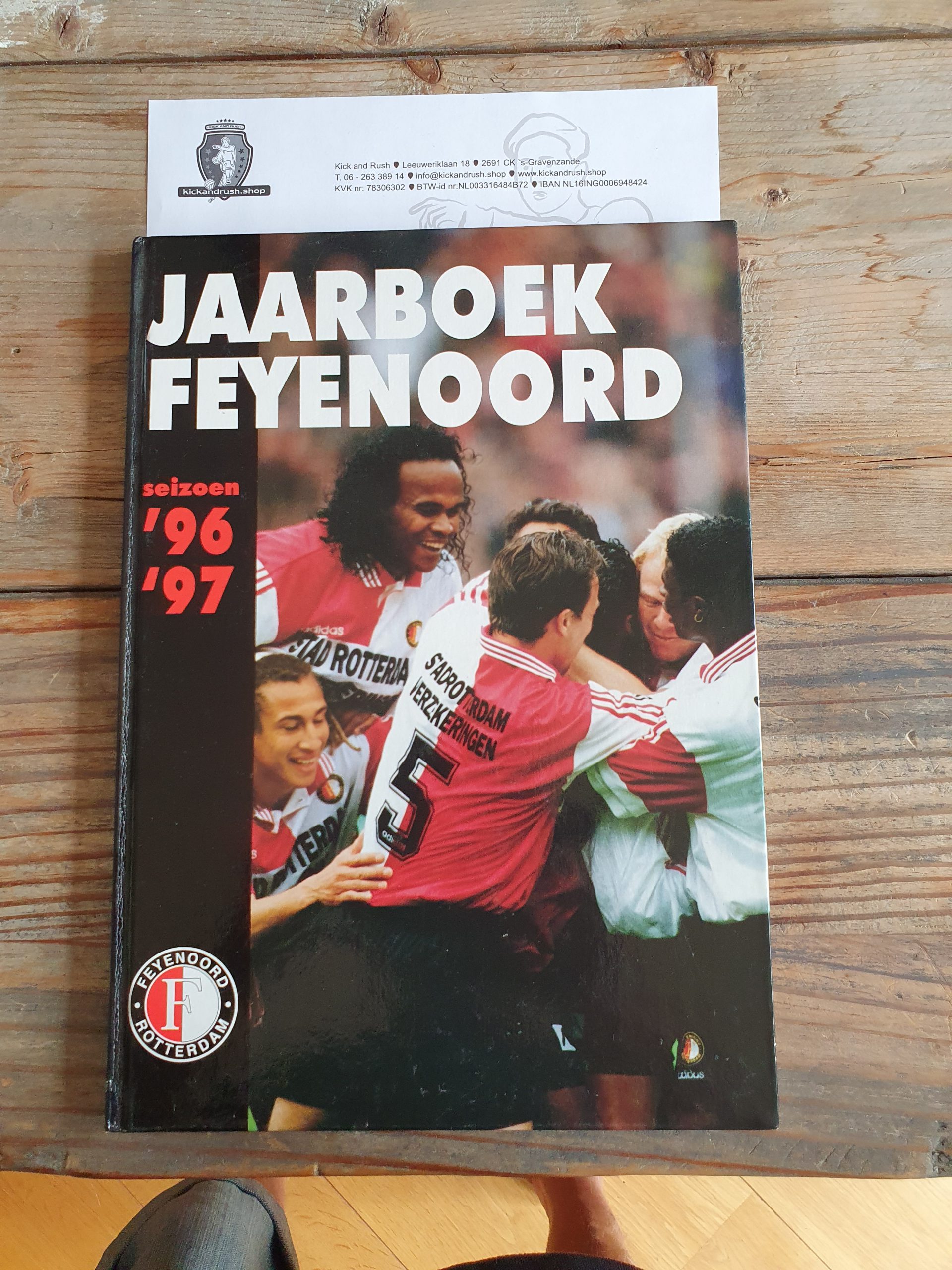 Jaarboek Feyenoord '96-'97