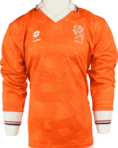 Nederland (wedstrijd gedragen) thuisshirt 1993 Regi Blinker maat - L