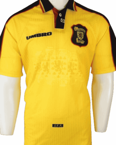 Schotland Uitshirt 1997-1998 maat - XL