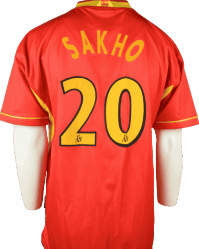 Lens thuisshirt 1999-2000 Lamine Sakho maat - XL