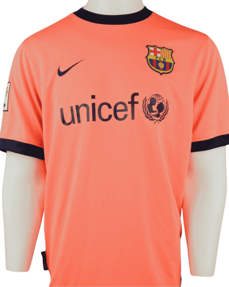 1828-Spanje-Barcelona-Uitshirt-Unicef-2009-2010-maatL-voor