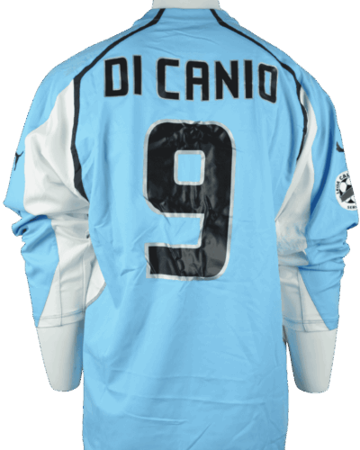 Lazio Roma (wedstrijd gedragen) thuisshirt 2004-2005 Paolo Di Canio maat - XXL