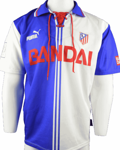 Atletico Madrid 3e shirt 1996-1997 maat - M