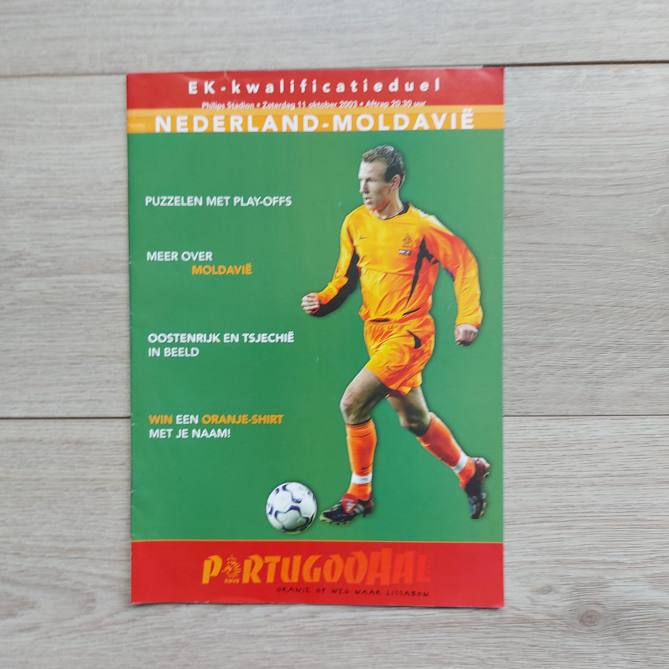 Nederland VS Moldavië EK Kwalificatie (2003)