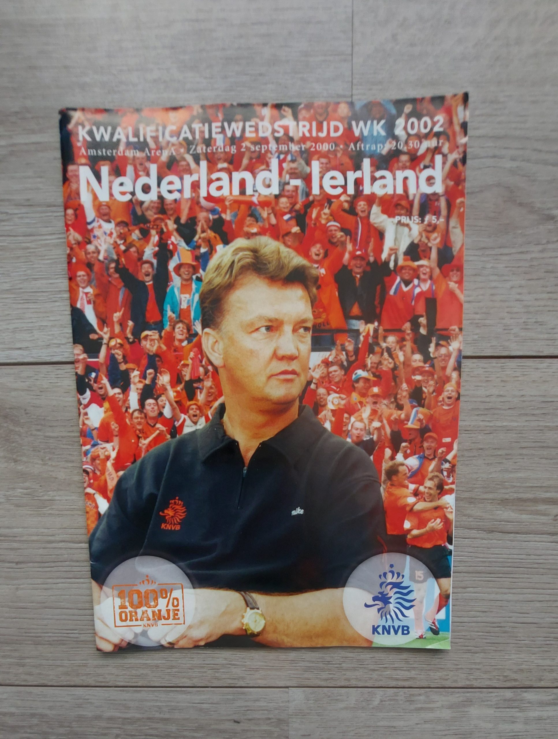 Nederland VS Ierland  WK Kwalificatie (2000)