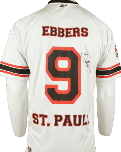 FC St. Pauli (wedstrijd gedragen) uitshirt 2012-2013 Marius Ebbers maat - XL