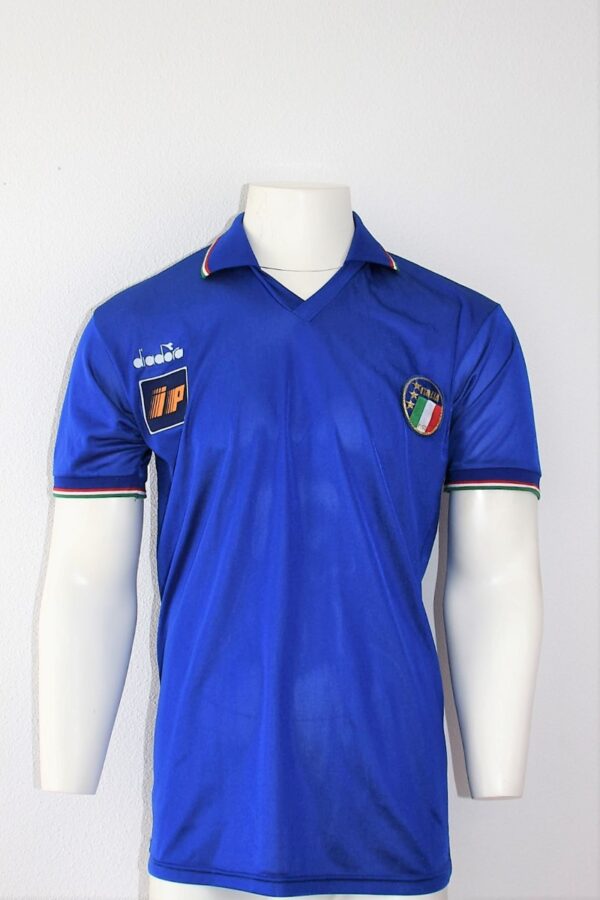 2153 Italie Nationale Team Trainingsshirt 1990 maatL voor
