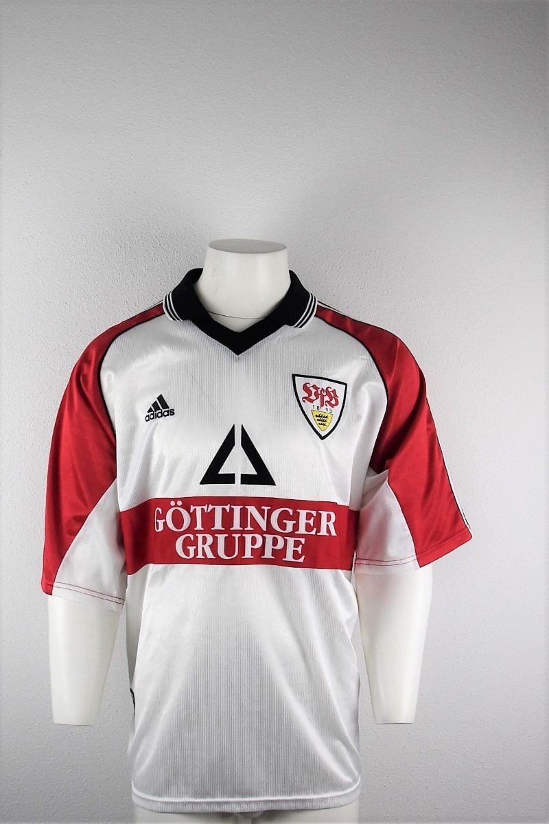 VfB Stuttgart Thuisshirt 1998-1999 Maat – XXL