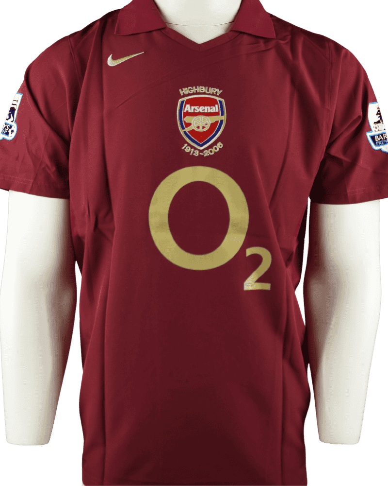 3059-Engeland-Arsenal-gesigneerd-thuisshirt-voor
