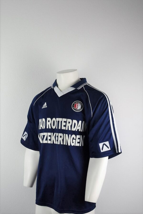 3108 Nederland Feyenoord Uitshirt Stad Rotterdam Verzekeringen 1998 1999 maatXL zijkant