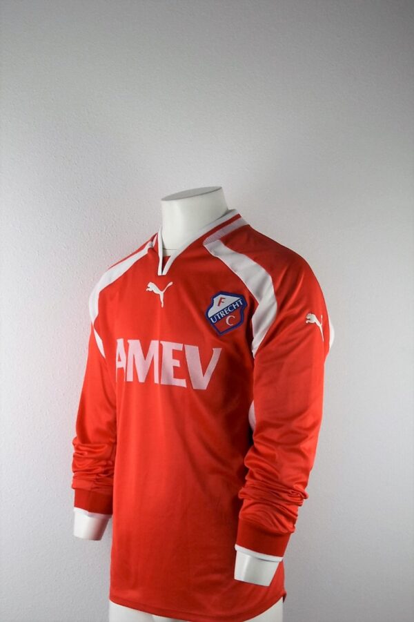 3147 Nederland FC Utrecht Thuisshirt AMEV 2000 2001 maatXXL zijkant
