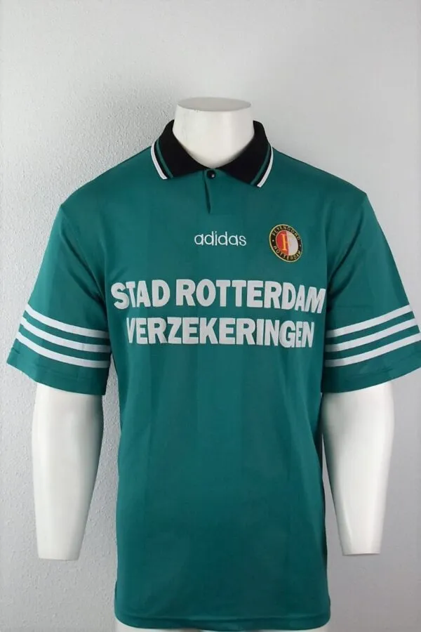 3619 Nederland Feyenoord Uitshirt Stad Rotterdam Verzekeringen 1995 1996 maatXL voor