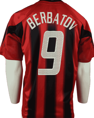 Bayer Leverkusen Heimtrikot 2004-2006 Dimitar Berbatov Größe - M
