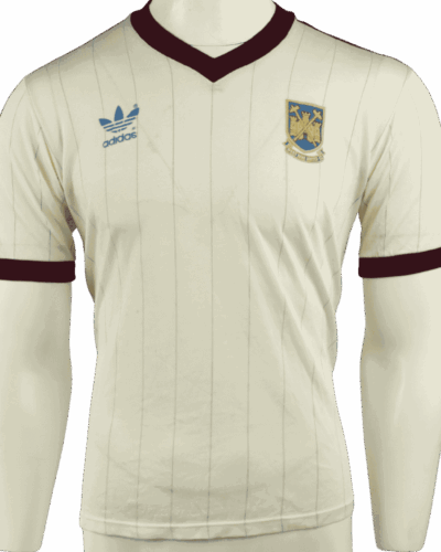 West Ham United away shirt 1983-1985 size - L