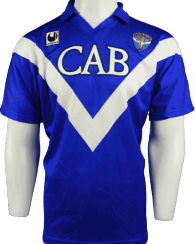 Brescia (wedstrijd gedragen) thuisshirt 1992-1993 Marco Piovanelli maat - XL
