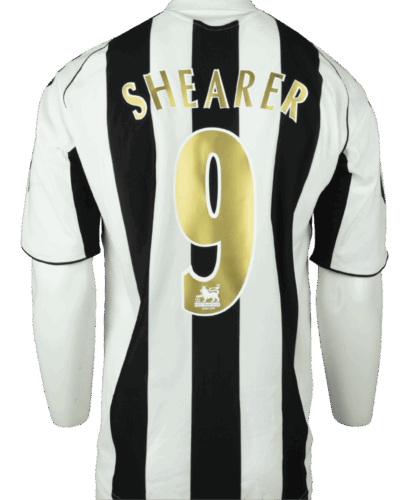 Newcastle United Thuisshirt 2005-2006 Alan Shearer Maat - L
