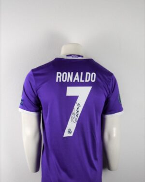 4194 Spanje Real Madrid Uitshirt Fly Emirates CL Finale 2017 maatL achter