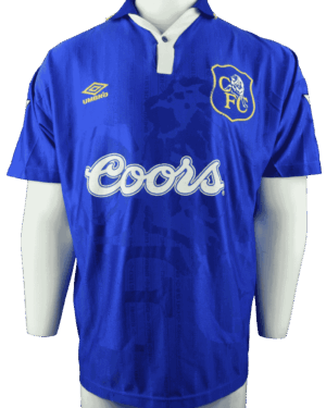 Chelsea Home Shirt 1995-1997 Ruud Gullit Size L - Kickandrushshop.nl