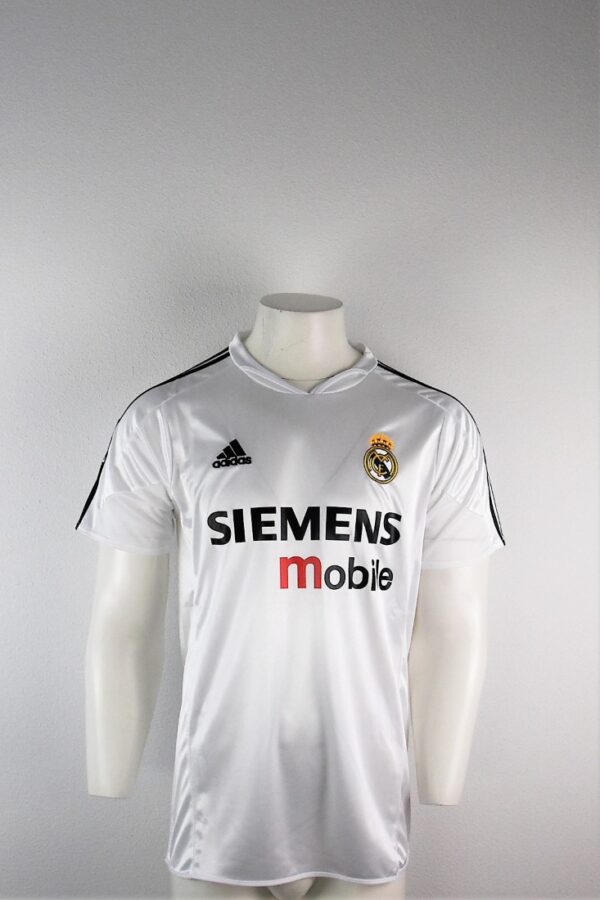 4440 Spanje Real Madrid Thuisshirt Siemens Mobile 2004 2005 maatL voor