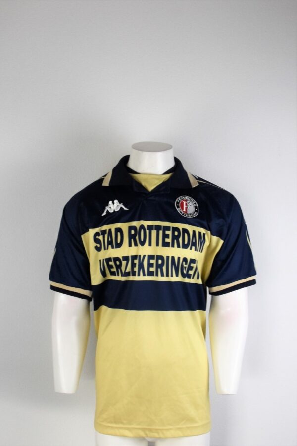 4610 Nederland Feyenoord Uitshirt Stad Rotterdam Verzekeringen 2000 2001 maatXXL voor