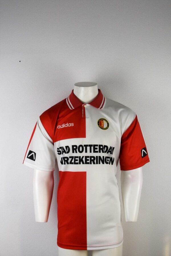 4757 Nederland Feyenoord Thuisshirt Stad Rotterdam Verzekeringen 1994 1995 maatXL voor