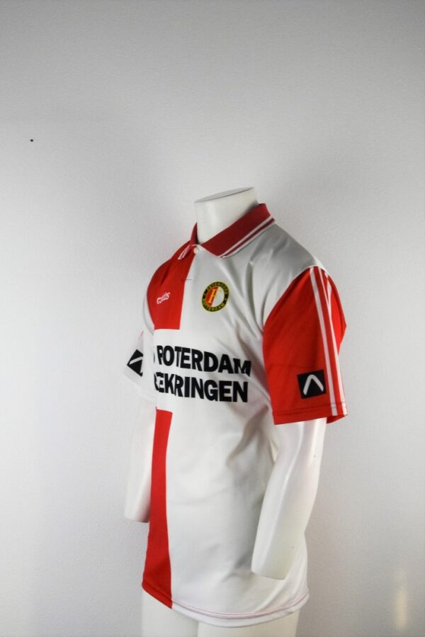 4757 Nederland Feyenoord Thuisshirt Stad Rotterdam Verzekeringen 1994 1995 maatXL zijkant