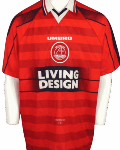 Aberdeen thuisshirt 1996-1997 maat - XXL
