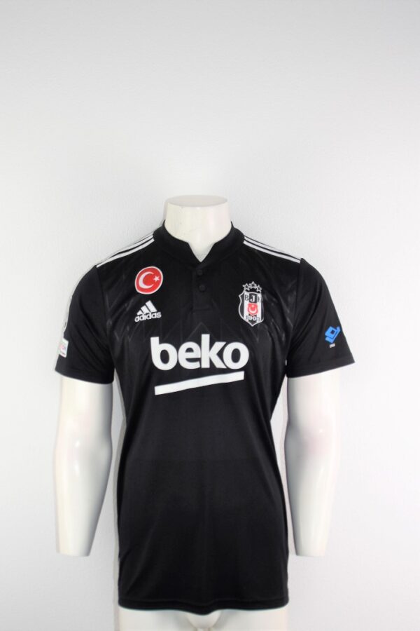 Beşiktaş (wedstrijd gedragen) uitshirt 2021-2022 Michy Batshuayi maat - M - Afbeelding 2