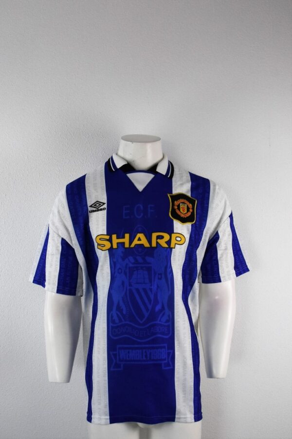 5045 Engeland Manchester United Derde Shirt Sharp 1994 1995 maatXL voor