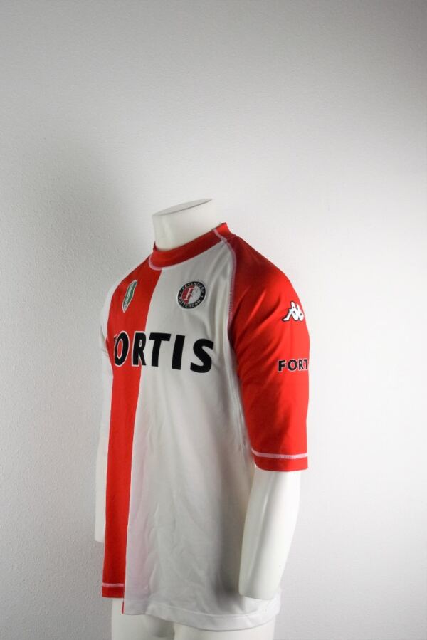 5088 Nederland Feyenoord Thuisshirt Fortis 2004 2005 maatXXL zijkant