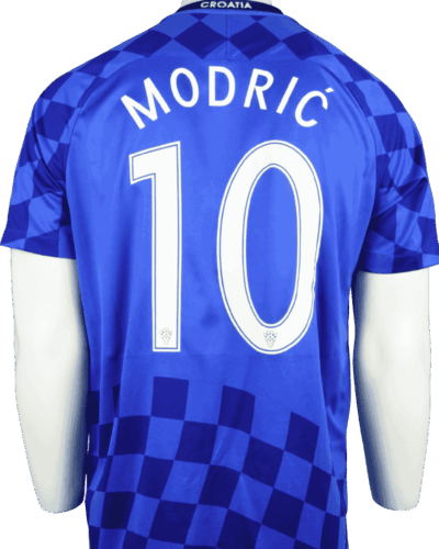 Kroatië uitshirt EK 2016 Luka Modrić maat - L