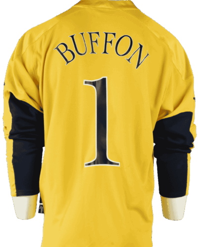 Italien Torwartshirt 2004-2005 Gianluigi Buffon Größe - XXL