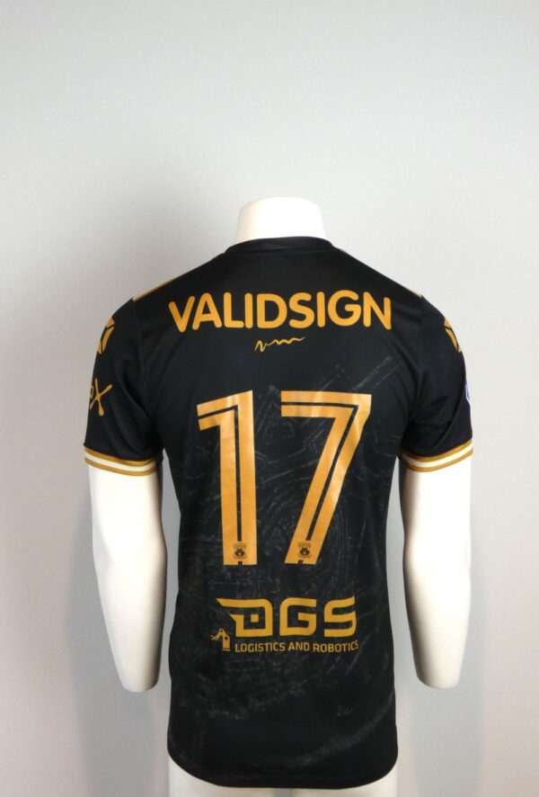 Go Ahead Eagles (wedstrijd gedragen) uitshirt 2023-2024 Dario Serra maat - L
