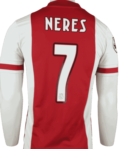 Ajax Heimtrikot 2020-2021 David Neres Größe - M