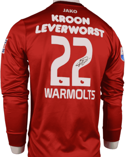 SC Heerenveen Uitshirt 2014-2015 gesigneerd door Stephen Warmolts maat - M