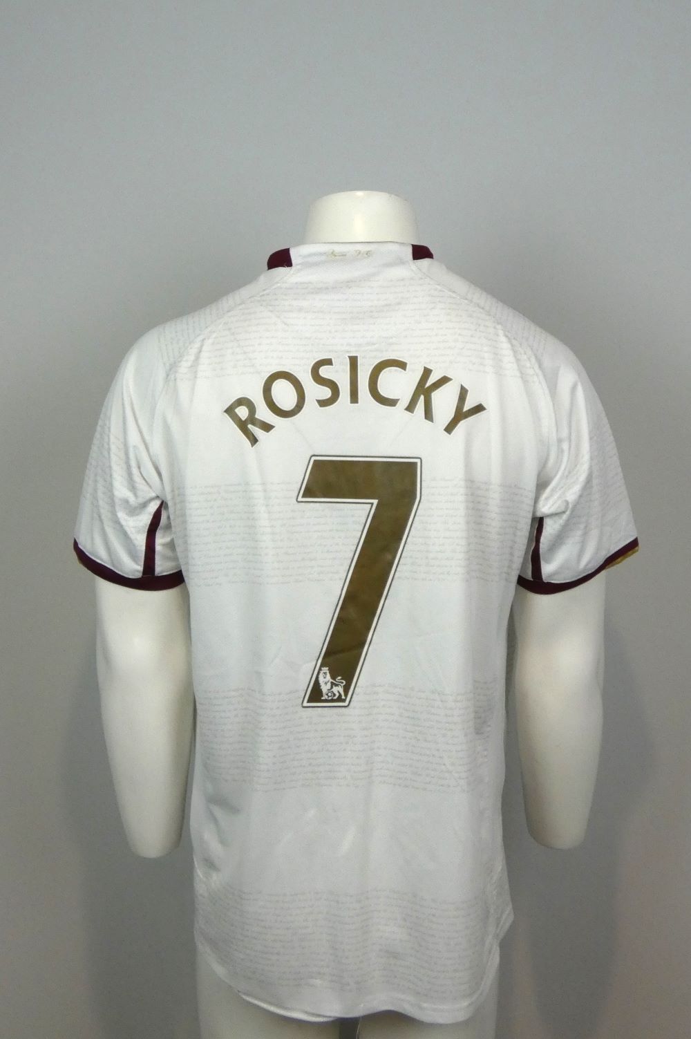 Arsenal away shirt 2007-08 Tomáš Rosický size - XL