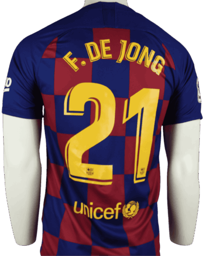 FC Barcelona thuisshirt 2019-2020 Frenkie de Jong maat - M